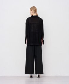 uncrave シアーベロアリブ シャツ