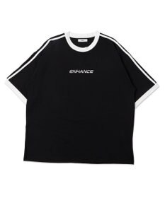 WEGO 【ユニセックス着用ITEM/MLサイズ展開】バックロゴラインリンガーT