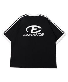 WEGO 【ユニセックス着用ITEM/MLサイズ展開】バックロゴラインリンガーT