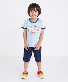 MIKI HOUSE HOT BISCUITS 【80-120cm】 ビーンズ ルームウェア 上下セット