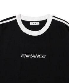 WEGO 【ユニセックス着用ITEM/MLサイズ展開】バックロゴラインリンガーT