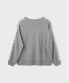 GRACE CONTINENTAL レーススリーブトップ