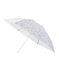 MOONBAT Fuwacool(フワクール) フワクールホワイト 晴雨兼用日傘 折りたたみ傘 シャイニープランツ 軽量 一級遮光／遮熱／UV