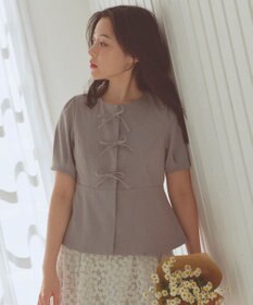 Feroux リボンブラウス ジャケット