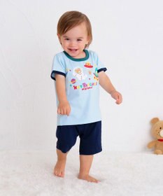 MIKI HOUSE HOT BISCUITS 【80-120cm】 ビーンズ ルームウェア 上下セット