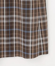 J.PRESS LADIES S コットンリネン Light マドラスチェック シャツ ワンピース