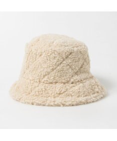 UNBILLION カシュネ cache nez / キルティングフェイクファーバケットハット