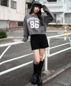 WEGO 裏起毛グラフィックスウェット