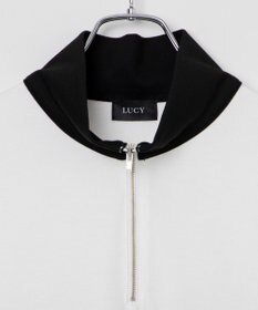 WEGO ドルマンポンチハーフジップロンT