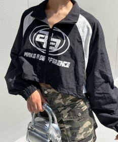 WEGO キリカエナイロンブルゾン