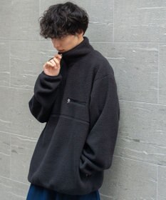 WEGO フリース ハーフZIPプルオーバー