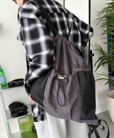 WEGO 【ユニセックス着用ITEM】メッシュポケットナップサック