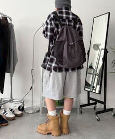 WEGO 【ユニセックス着用ITEM】メッシュポケットナップサック