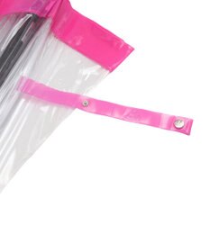 MOONBAT 【雑誌掲載／non・no】フルトン (FULTON) Birdcage ワンポイントロゴ 長傘 透明傘