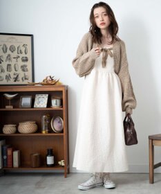 WEGO リボンニットボレロ