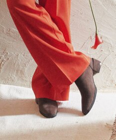 Bridget Birkin 【PARADIS COULEUR】スクエアトウバックジップストレッチブーツ