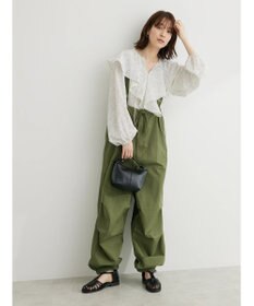 Green Parks ・ＥＬＥＮＣＡＲＥ　ＤＵＥ　サスペンダーアーミーパンツ