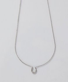 Phoebe 【金属アレルギー対応】リッチラインホースシューネックレス　シルバー/ステンレス/馬蹄/バテイ
