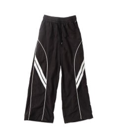 WEGO 【ウエストゴム】パイピングトラックパンツ