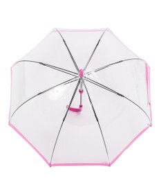 MOONBAT 【雑誌掲載／non・no】フルトン (FULTON) Birdcage ワンポイントロゴ 長傘 透明傘