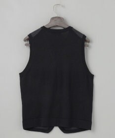 GOTAIRIKU 体温調整に【洗える/チクチクしにくい/ピリングしにくい】イタリア糸 ハイゲージ ベスト_WOOL100%