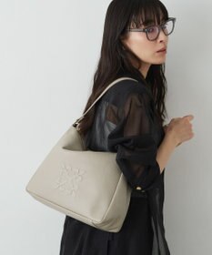 russet エンボスモノグラム2WAYショルダーバッグ(CE-1692)