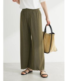 Green Parks プリーツ風カットパンツ