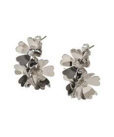 YECCA VECCA メタルフラワーピアス