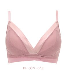 BRADELIS New York 【BRADELIS Me / ノンワイヤーブラ】ハグミーブラレット ソフト補整 楽にナチュラルな谷間を作る補正ブラジャー ME118307