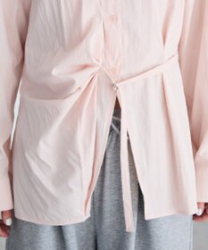 CRAFT STANDARD BOUTIQUE ベルト付きカシュクールシャツ