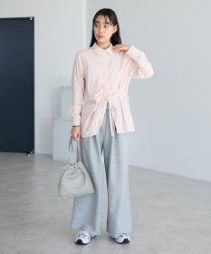 CRAFT STANDARD BOUTIQUE ベルト付きカシュクールシャツ