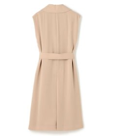 BEIGE， FLEUR / ラップデザインロングジレ