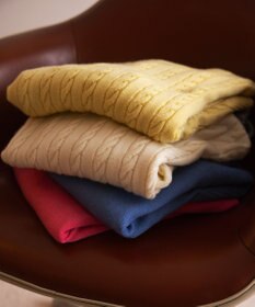 組曲 L カシミヤブレンドバルキープルオーバー ニット