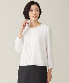 J.PRESS LADIES S プリーツシフォン カットソー