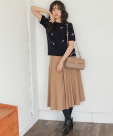 組曲 L 【ご好評につき追加販売】ハンサムツイルフレア スカート