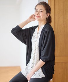 ANY 【洗濯機可/UVケア】ドルマンスリーブカーディガン