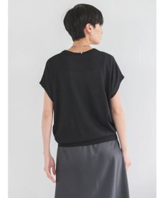 AMERICAN HOLIC 接触冷感フレンチスリーブニットプルオーバー