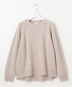 自由区 S 【カタログ掲載】ウールカシミヤブレンドスパンコールラグランスリーブ ニット