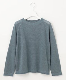 J.PRESS LADIES 【洗える・吸水速乾】MERCERIZED CORD LINEN ニット