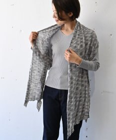 AND WOOL 〈上質な素材と手仕事から生まれた優しいニット〉シルクリネンのストール