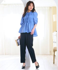 Feroux 美シルエットカラーテーパード パンツ