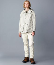 JOSEPH ABBOUD MOUNTAIN 【イタリア糸使用/軽量】ブークレーカモフラージュ  ニット ブルゾン