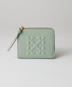 russet エンボスモノグラムハーフウォレット(SO-437)