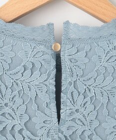 組曲 L 【23SS】ラッセルフラワーレースブラウス