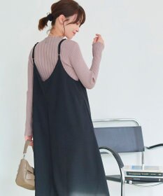 Tiaclasse 【新色追加・洗える】ランダムリブニットプルオーバー