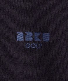 23区GOLF 【MEN】【ウォッシャブル】サドルショルダー クルーニット
