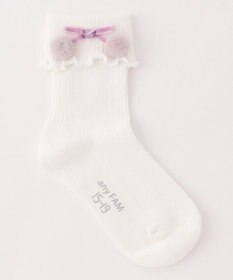 ANY KIDS 【3点セット】ソックス (ウサギポンポン)