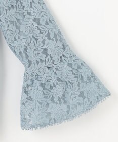 組曲 L 【23SS】ラッセルフラワーレースブラウス