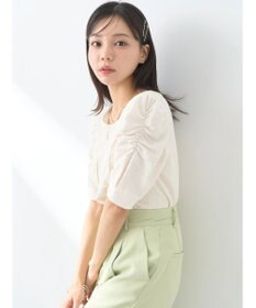 earth music&ecology ぽこぽこパワショルプルオーバー