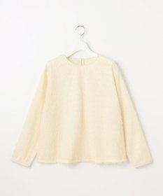 自由区 L 【カタログ掲載】ループカットジャカードプルオーバー ブラウス